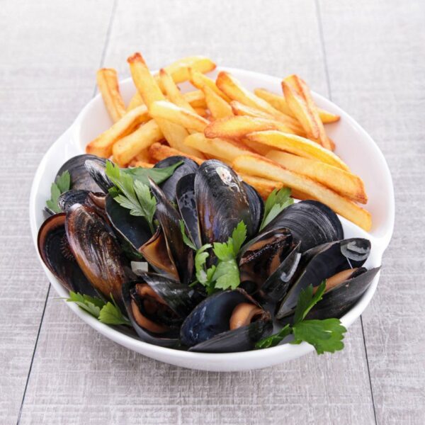 Repas moules & frites